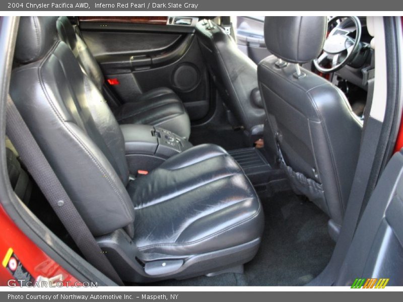Inferno Red Pearl / Dark Slate Gray 2004 Chrysler Pacifica AWD
