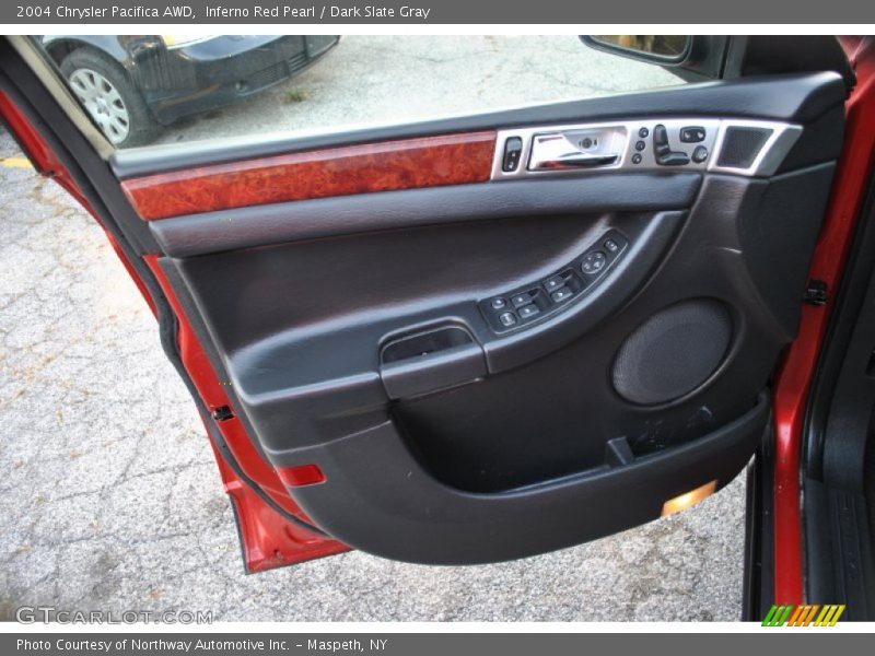 Inferno Red Pearl / Dark Slate Gray 2004 Chrysler Pacifica AWD