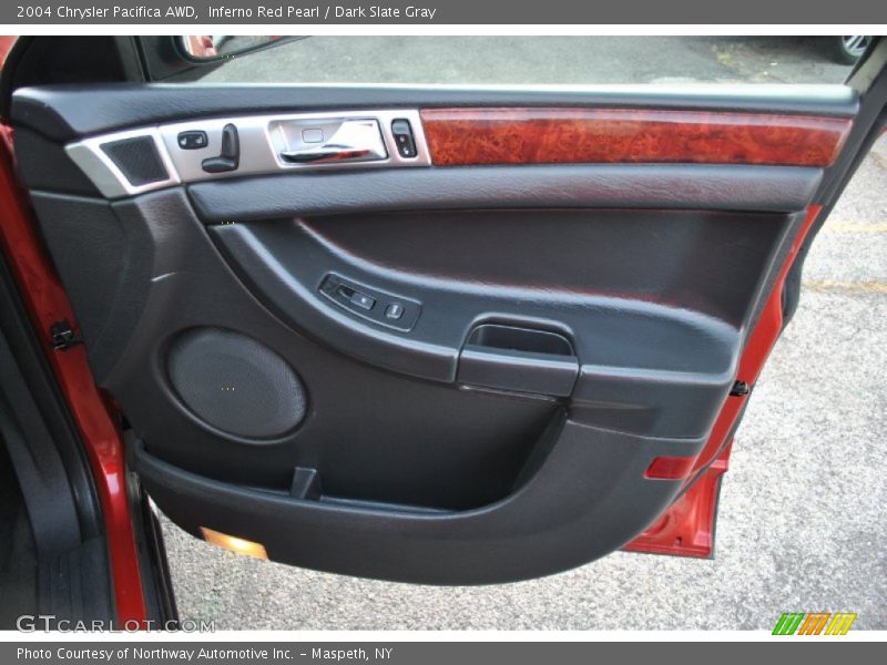 Inferno Red Pearl / Dark Slate Gray 2004 Chrysler Pacifica AWD