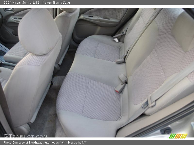 Molten Silver / Sage 2004 Nissan Sentra 1.8 S