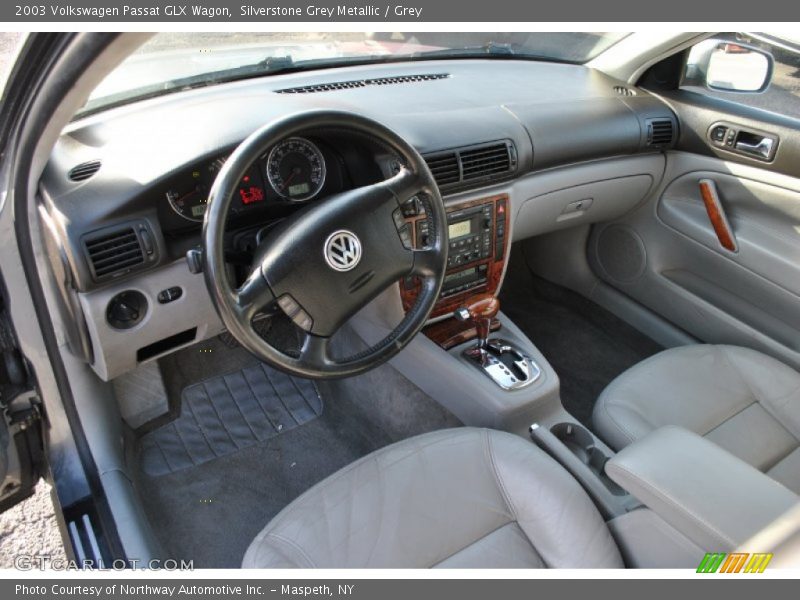  2003 Passat GLX Wagon Grey Interior