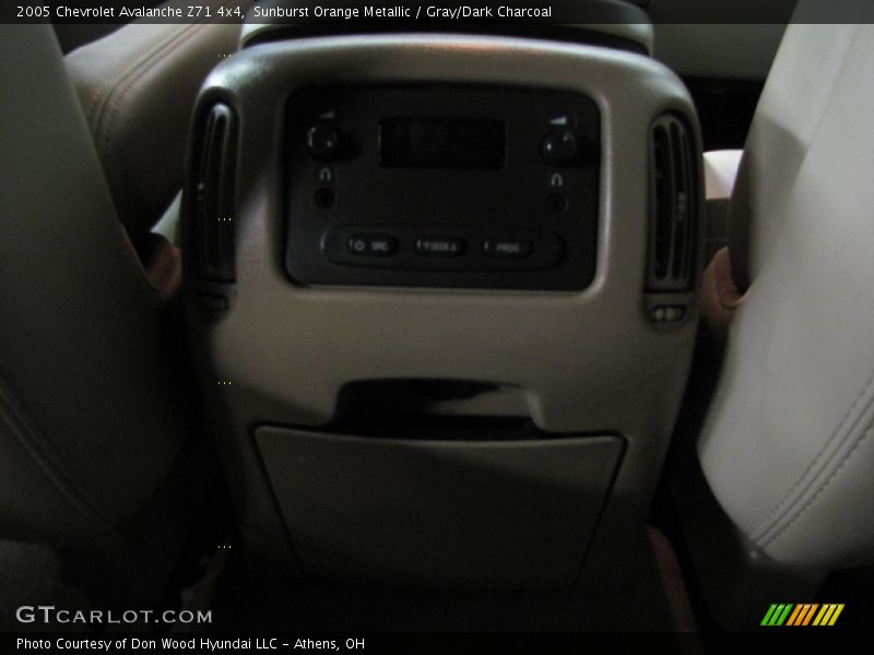 Sunburst Orange Metallic / Gray/Dark Charcoal 2005 Chevrolet Avalanche Z71 4x4