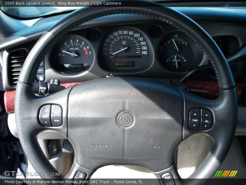 Ming Blue Metallic / Light Cashmere 2005 Buick LeSabre Limited
