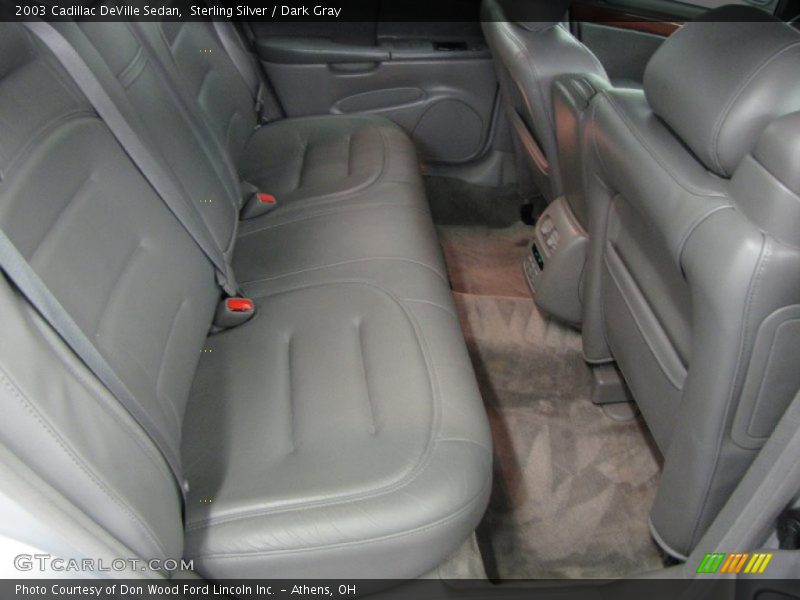 Sterling Silver / Dark Gray 2003 Cadillac DeVille Sedan