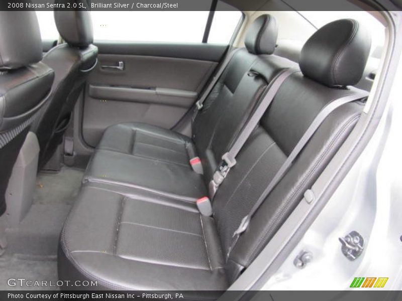 Brilliant Silver / Charcoal/Steel 2008 Nissan Sentra 2.0 SL