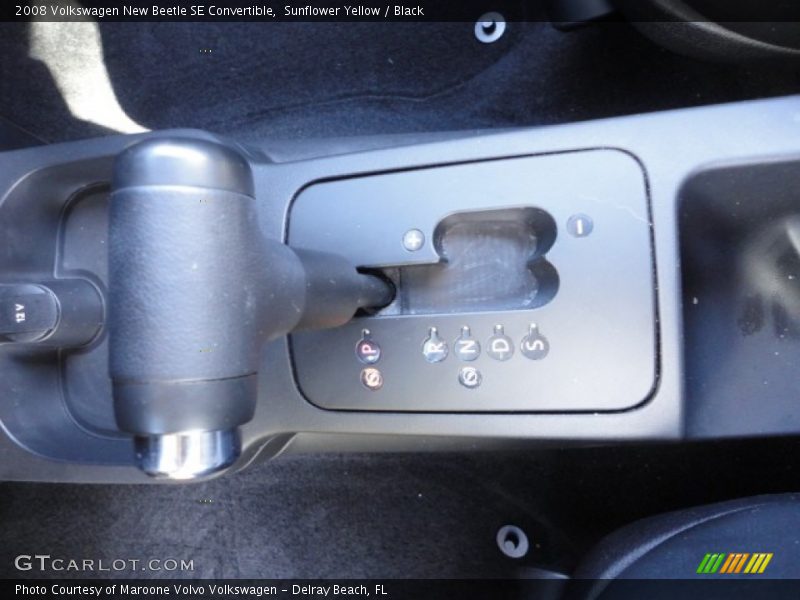 Sunflower Yellow / Black 2008 Volkswagen New Beetle SE Convertible