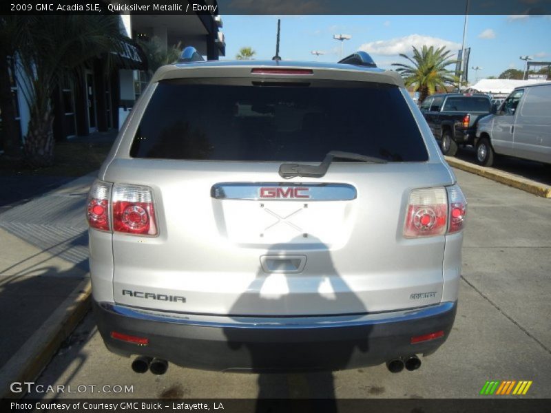 Quicksilver Metallic / Ebony 2009 GMC Acadia SLE