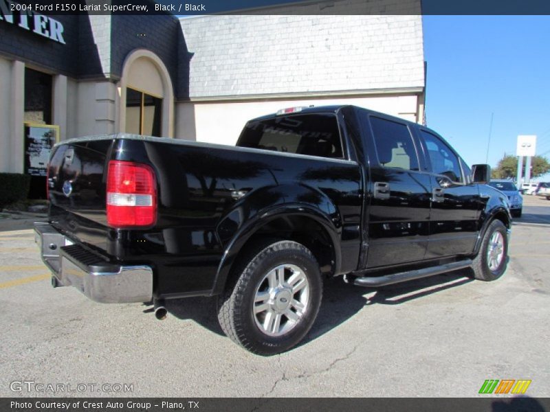 Black / Black 2004 Ford F150 Lariat SuperCrew