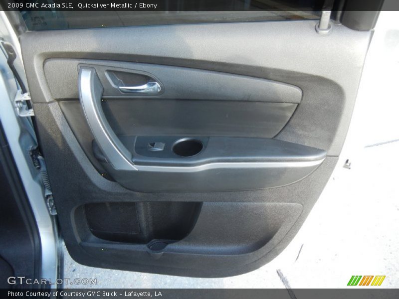 Quicksilver Metallic / Ebony 2009 GMC Acadia SLE