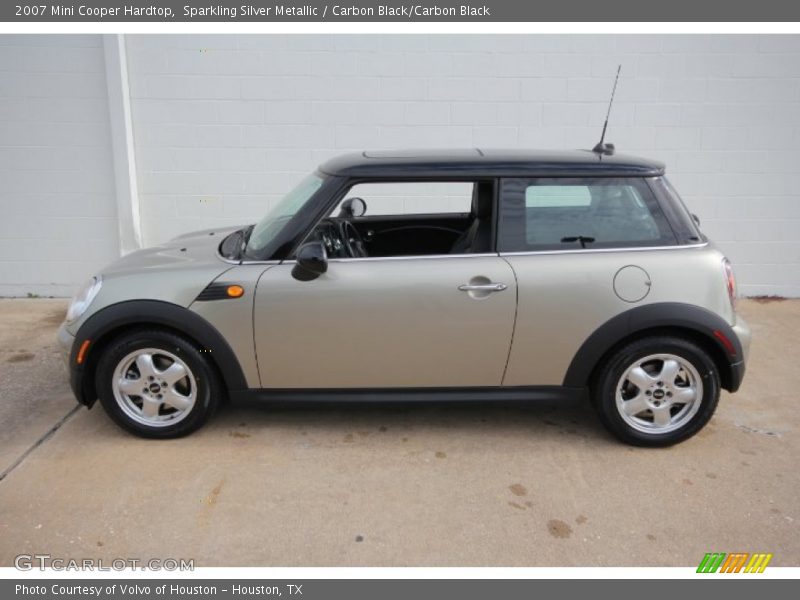 Sparkling Silver Metallic / Carbon Black/Carbon Black 2007 Mini Cooper Hardtop