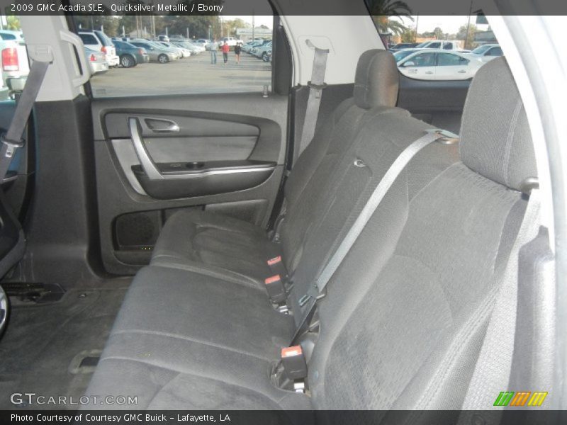 Quicksilver Metallic / Ebony 2009 GMC Acadia SLE