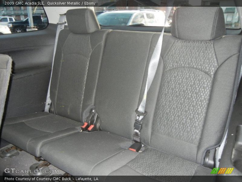 Quicksilver Metallic / Ebony 2009 GMC Acadia SLE