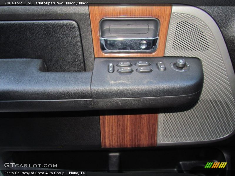 Black / Black 2004 Ford F150 Lariat SuperCrew