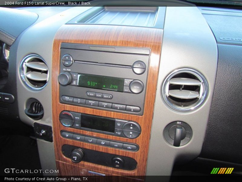 Black / Black 2004 Ford F150 Lariat SuperCrew