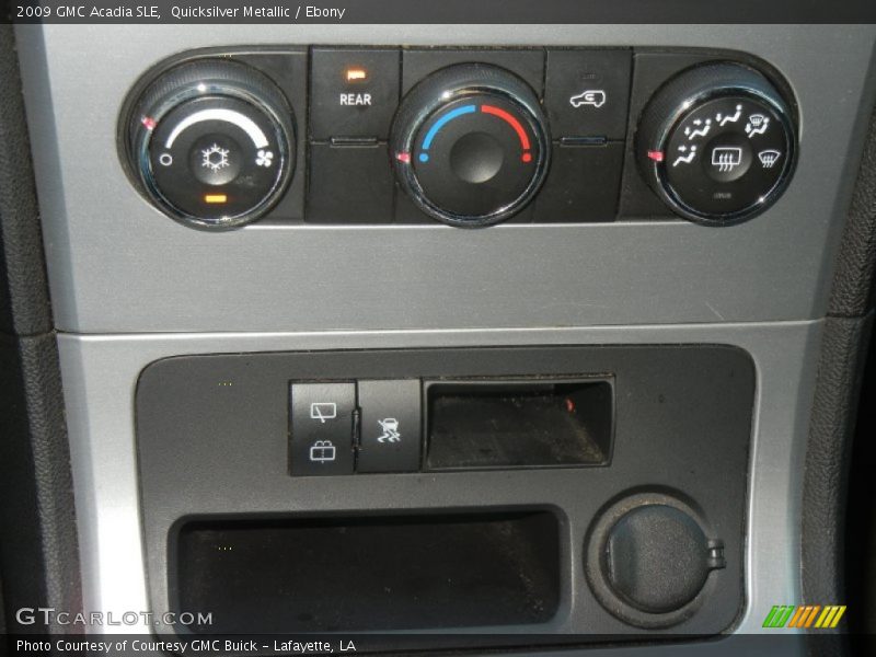Quicksilver Metallic / Ebony 2009 GMC Acadia SLE
