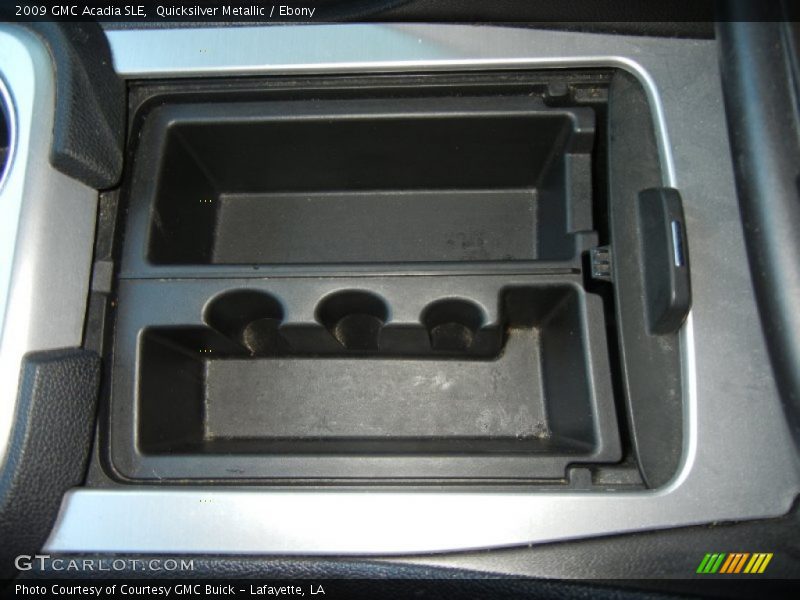 Quicksilver Metallic / Ebony 2009 GMC Acadia SLE