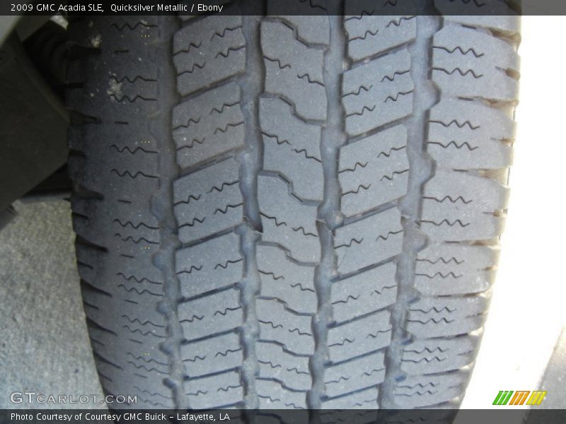Quicksilver Metallic / Ebony 2009 GMC Acadia SLE