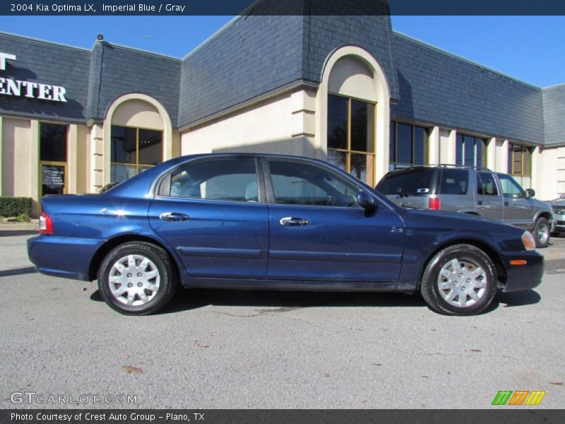 Imperial Blue / Gray 2004 Kia Optima LX