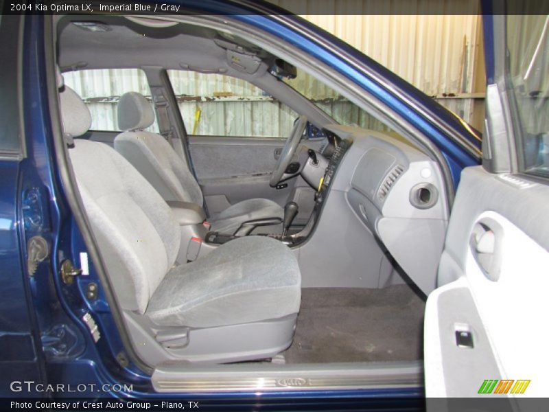 Imperial Blue / Gray 2004 Kia Optima LX