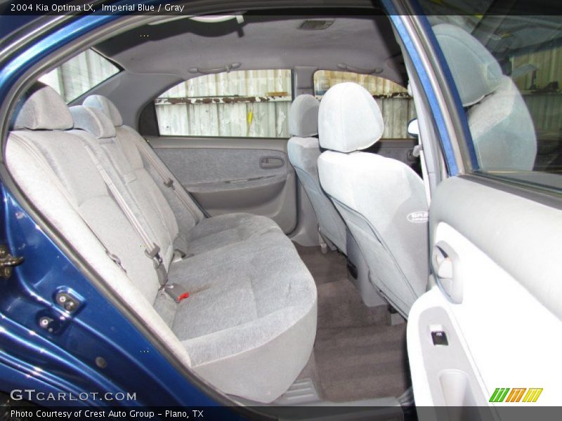 Imperial Blue / Gray 2004 Kia Optima LX