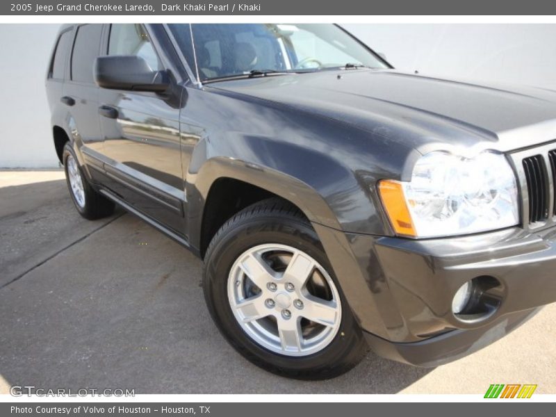 Dark Khaki Pearl / Khaki 2005 Jeep Grand Cherokee Laredo