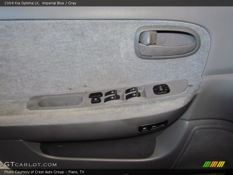 Imperial Blue / Gray 2004 Kia Optima LX