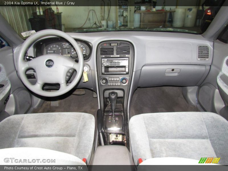 Imperial Blue / Gray 2004 Kia Optima LX