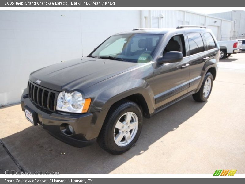 Dark Khaki Pearl / Khaki 2005 Jeep Grand Cherokee Laredo