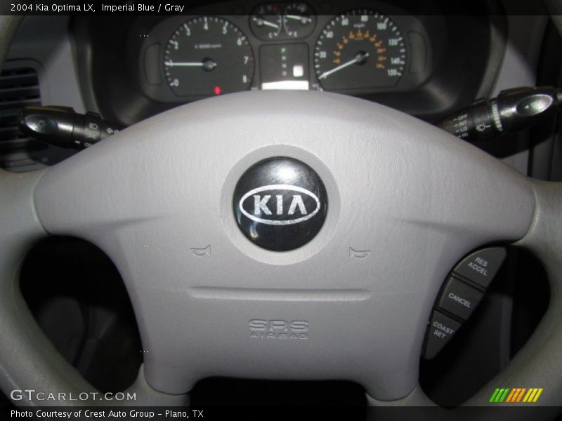 Imperial Blue / Gray 2004 Kia Optima LX