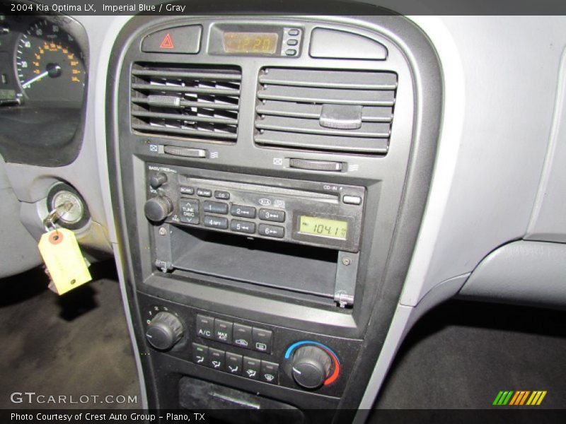 Imperial Blue / Gray 2004 Kia Optima LX