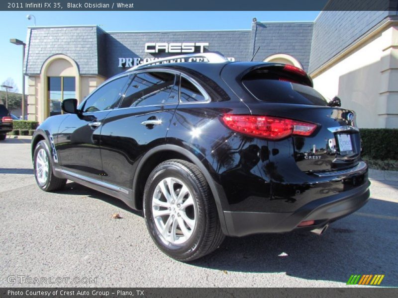 Black Obsidian / Wheat 2011 Infiniti FX 35