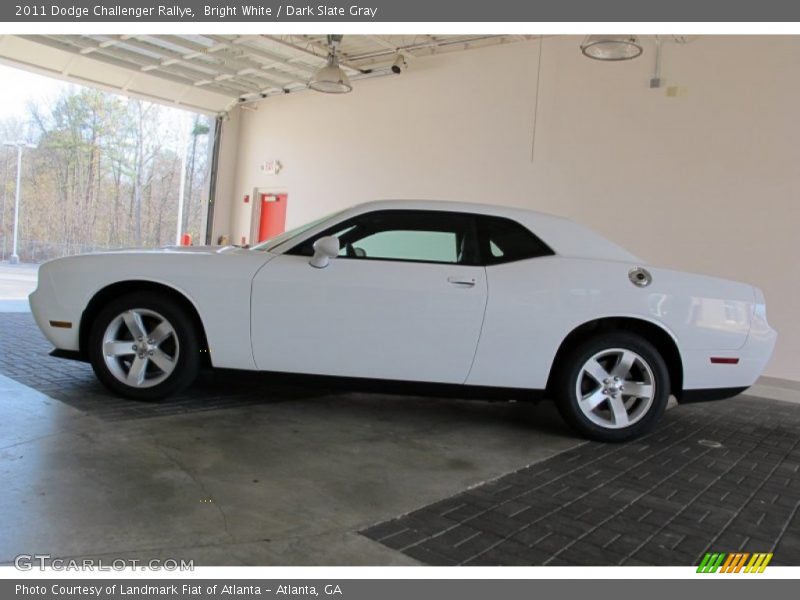 Bright White / Dark Slate Gray 2011 Dodge Challenger Rallye