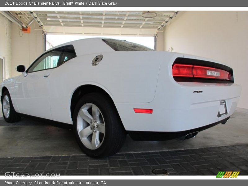 Bright White / Dark Slate Gray 2011 Dodge Challenger Rallye