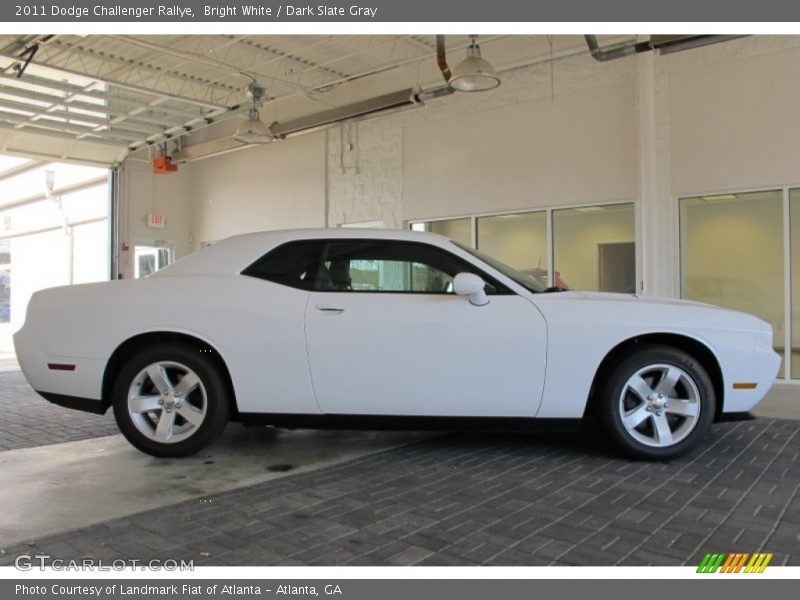 Bright White / Dark Slate Gray 2011 Dodge Challenger Rallye