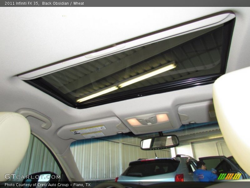 Black Obsidian / Wheat 2011 Infiniti FX 35