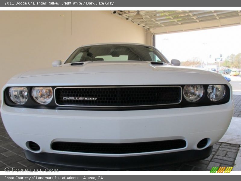 Bright White / Dark Slate Gray 2011 Dodge Challenger Rallye