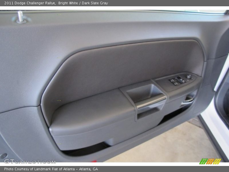 Bright White / Dark Slate Gray 2011 Dodge Challenger Rallye
