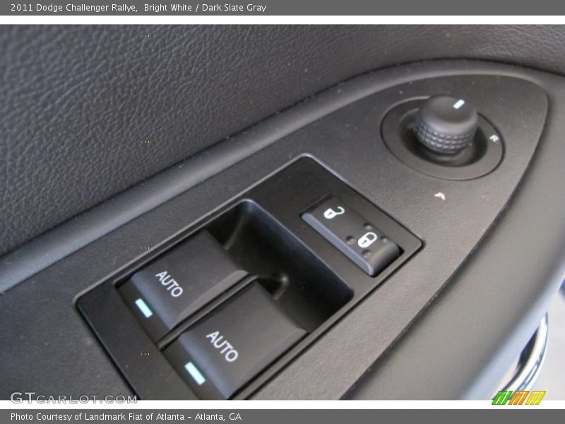 Bright White / Dark Slate Gray 2011 Dodge Challenger Rallye