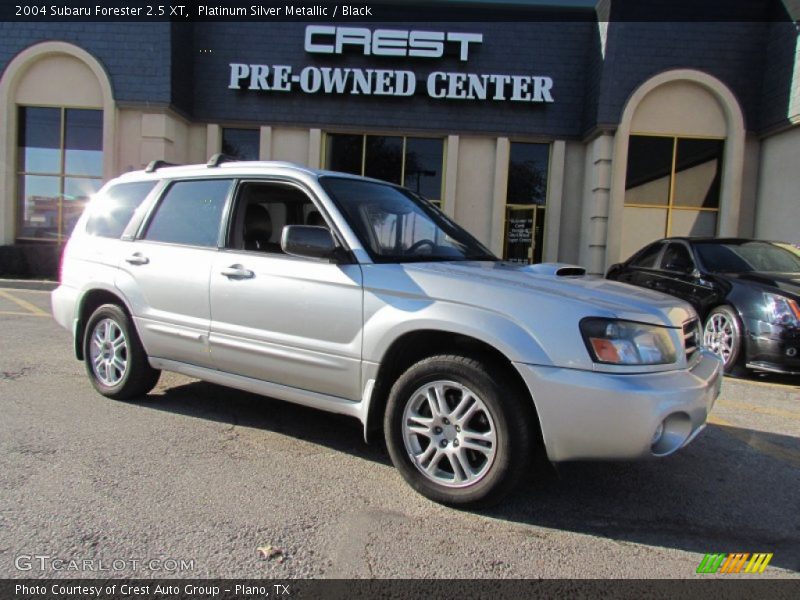 Platinum Silver Metallic / Black 2004 Subaru Forester 2.5 XT