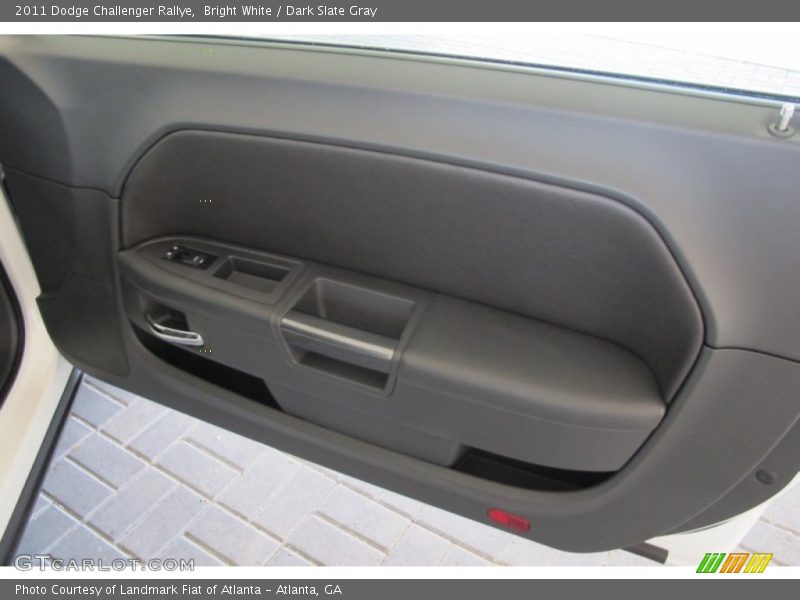 Bright White / Dark Slate Gray 2011 Dodge Challenger Rallye