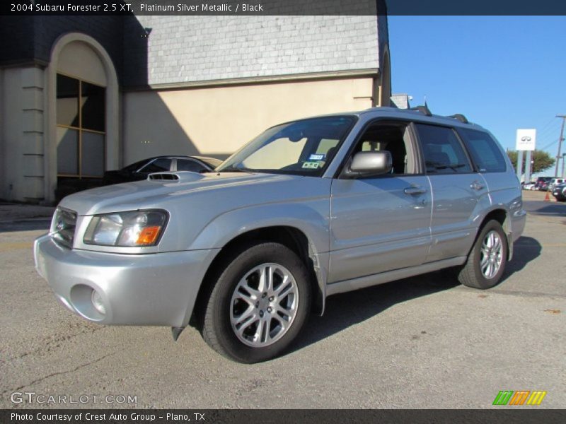 Platinum Silver Metallic / Black 2004 Subaru Forester 2.5 XT