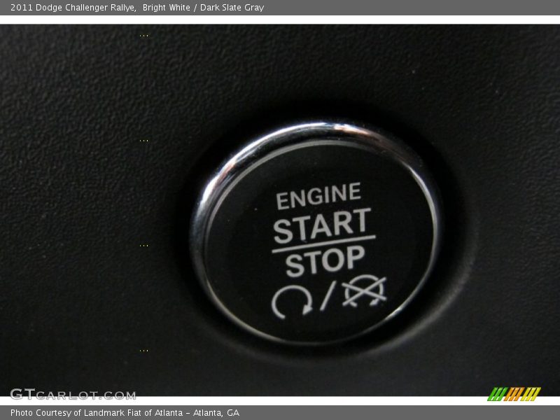 Bright White / Dark Slate Gray 2011 Dodge Challenger Rallye