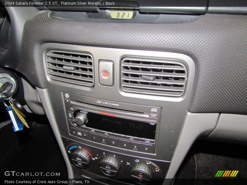 Platinum Silver Metallic / Black 2004 Subaru Forester 2.5 XT