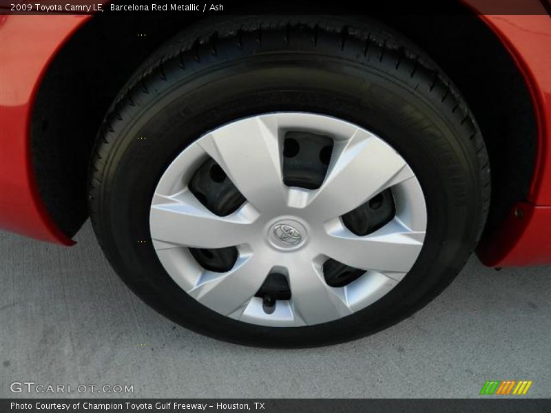 Barcelona Red Metallic / Ash 2009 Toyota Camry LE