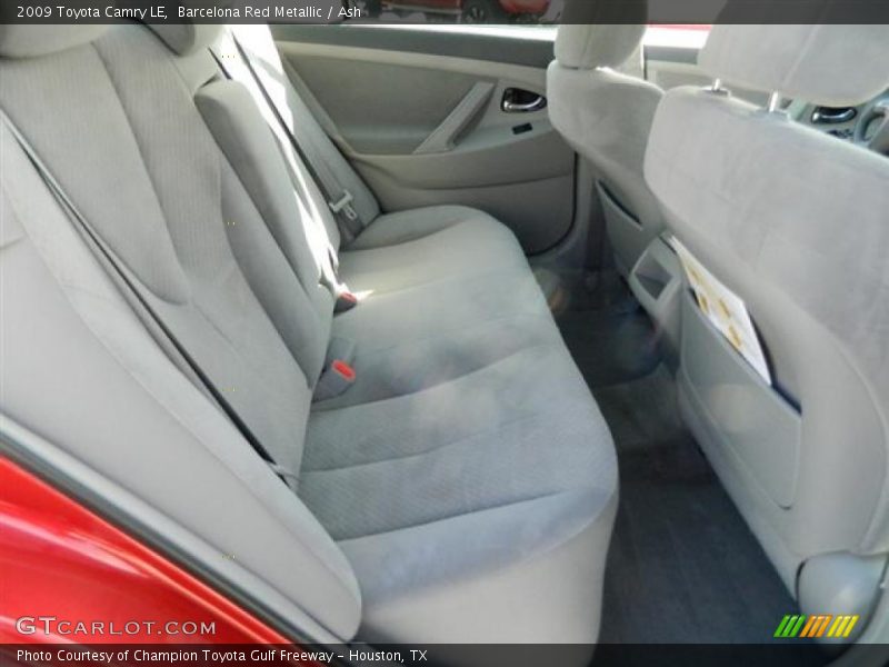 Barcelona Red Metallic / Ash 2009 Toyota Camry LE