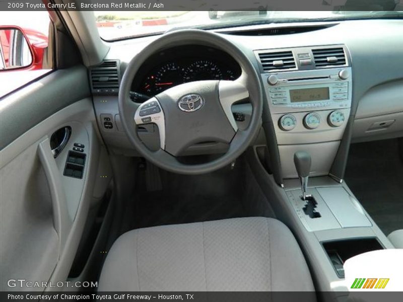 Barcelona Red Metallic / Ash 2009 Toyota Camry LE