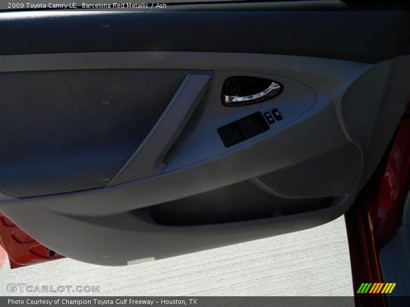 Barcelona Red Metallic / Ash 2009 Toyota Camry LE