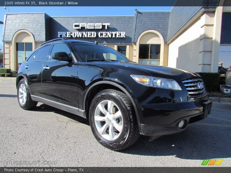 Black Obsidian / Willow 2005 Infiniti FX 35