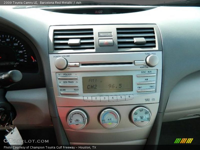 Barcelona Red Metallic / Ash 2009 Toyota Camry LE