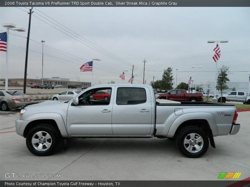  2008 Tacoma V6 PreRunner TRD Sport Double Cab Silver Streak Mica
